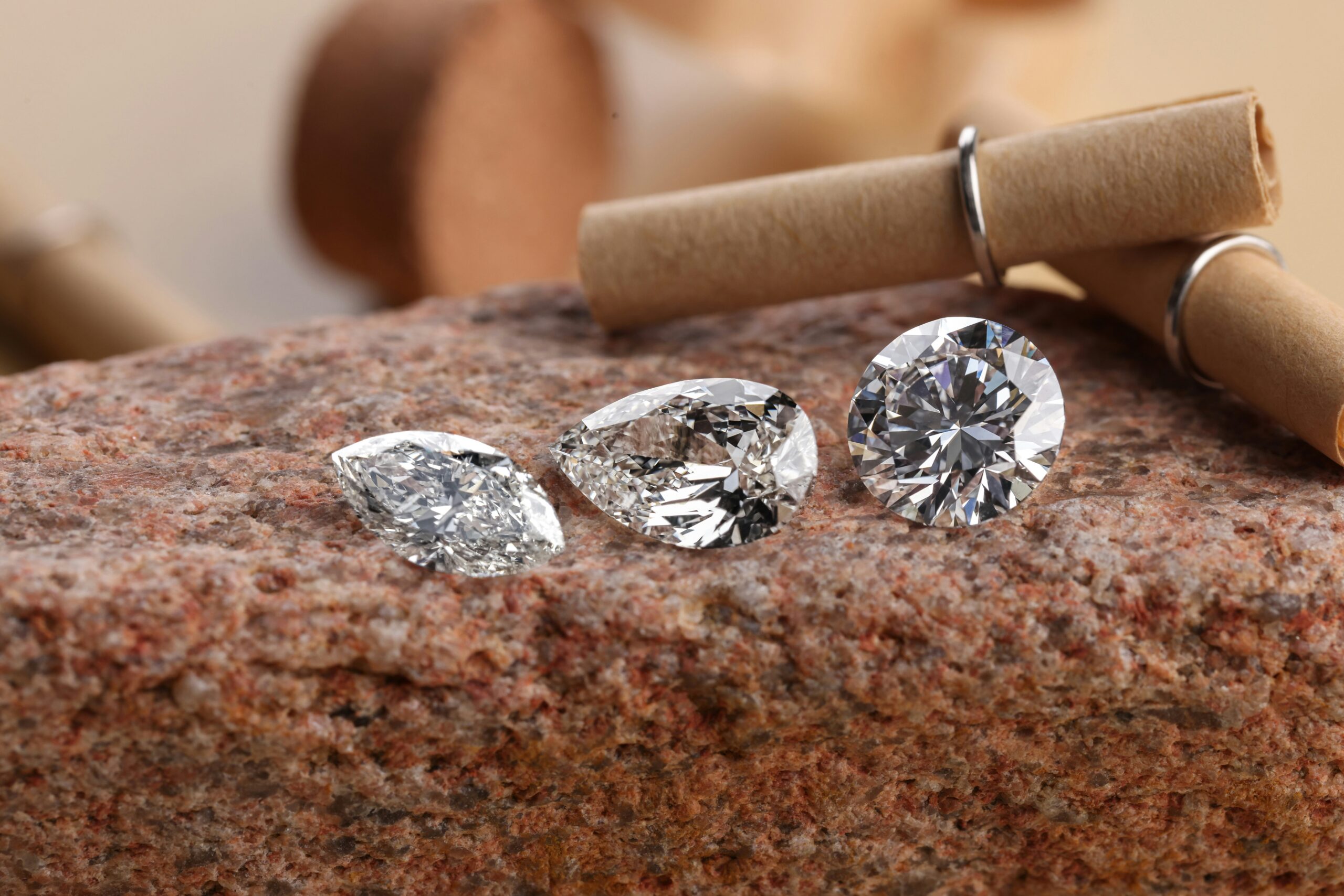 Three Loose Diamonds